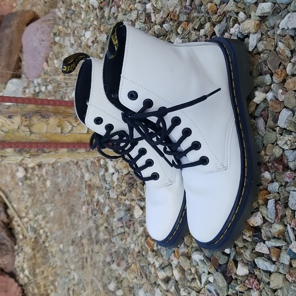 Doc Martens White Luana Size EU 38 VGC - Picture 7 of 10